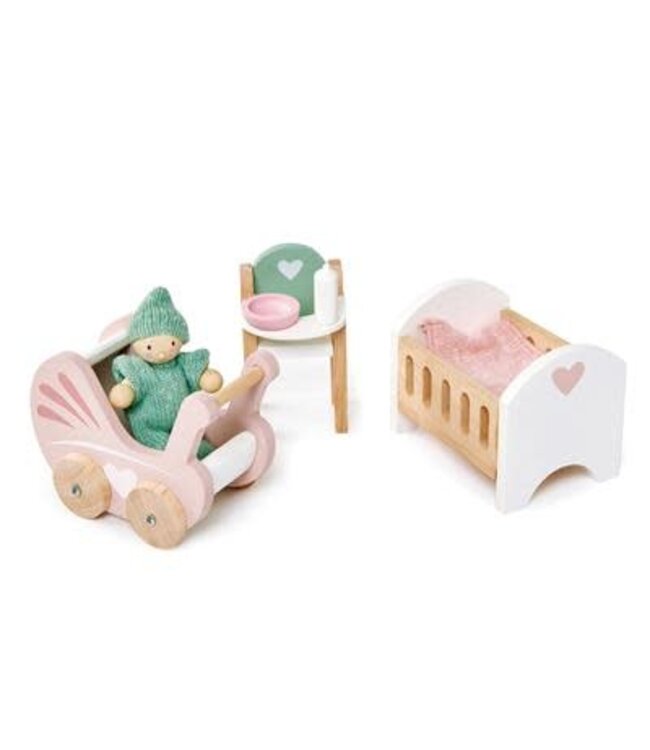 Tender Leaf Poppenmeubels: BABYKAMER 15x13x8cm
