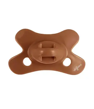 Difrax DIFRAX -  FOPSPEEN NATURAL 0-6M UNI/PURE CINNAMON
