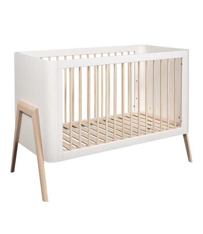 Troll Nursery Troll nursery - Torsten wit/nat. ledikant 60x120