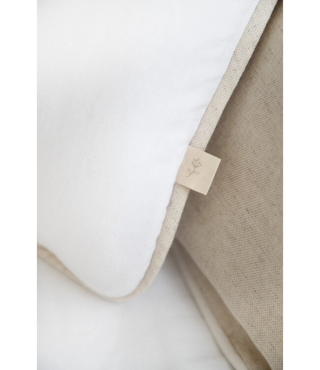 Living Nature - Kussen Linnen collectie Wit