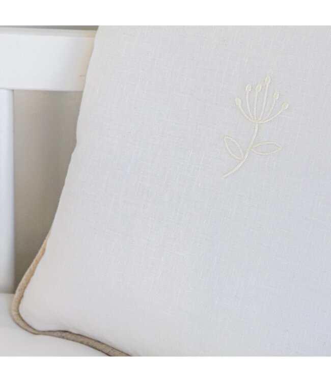 Living Nature - Kussen Linnen collectie Wit