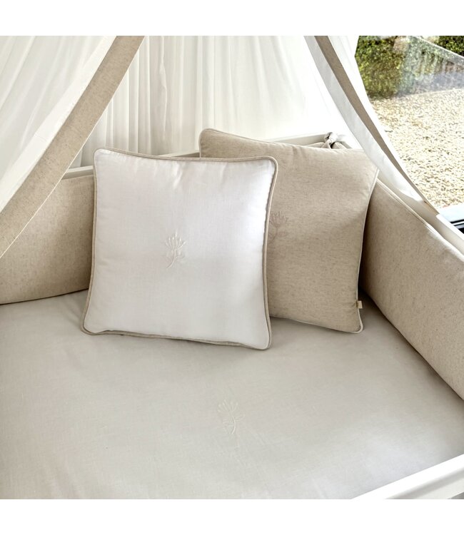 Living Nature - Kussen Linnen collectie Wit