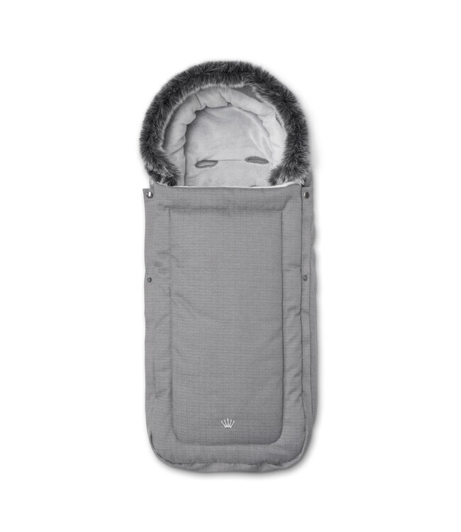 First My First Collection - Footmuff Nolan gey + Handmuffs