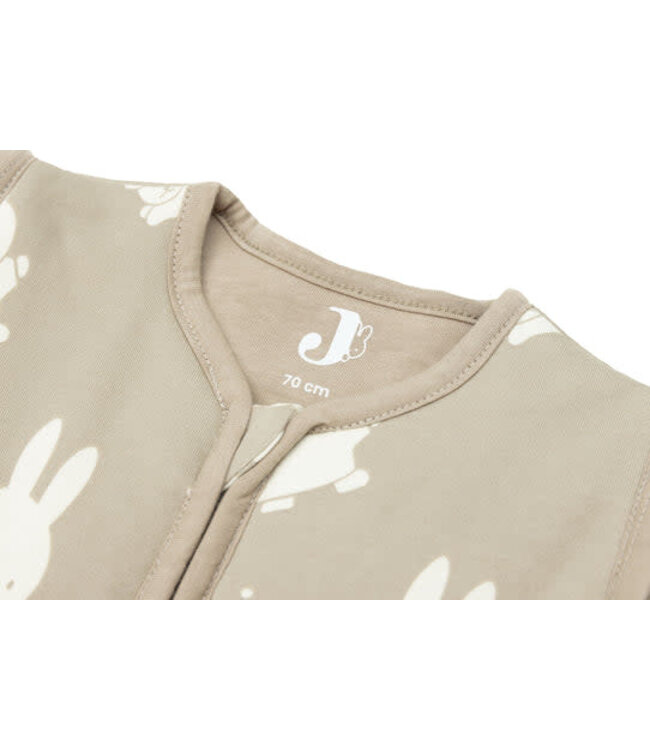 Jollein - Slaapzak met afritsbare mouwen nijntje en Snuffy Olive green