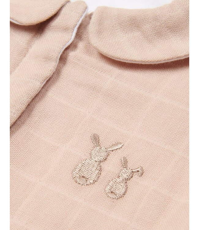 Poetree kids - Tetra slaapzak Light Camel shoulder ruffle 90cm