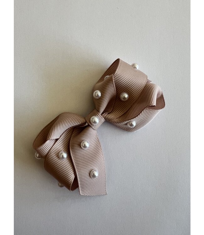 Prinsessefin - Charlene  bow Vanilla