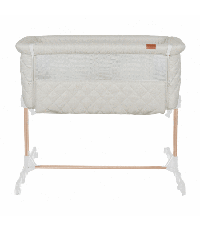Quax - Co-sleeper Side by side naturel quilted - Clay