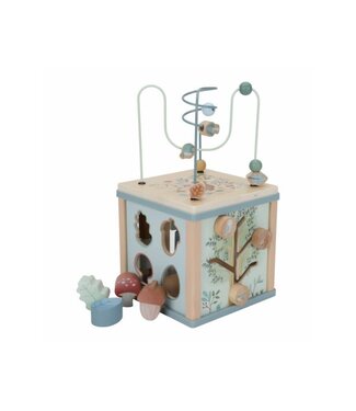 Little Dutch Little Dutch - Houten activiteitenkubus - Forest Friends