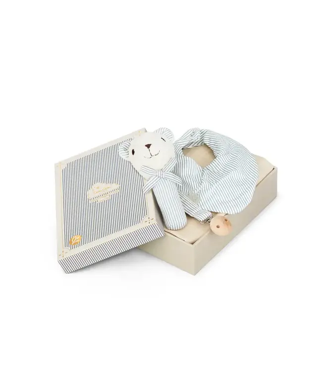 Cam Cam Copenhagen - Baby Essentials Gift Box - Classic Stripes Blue