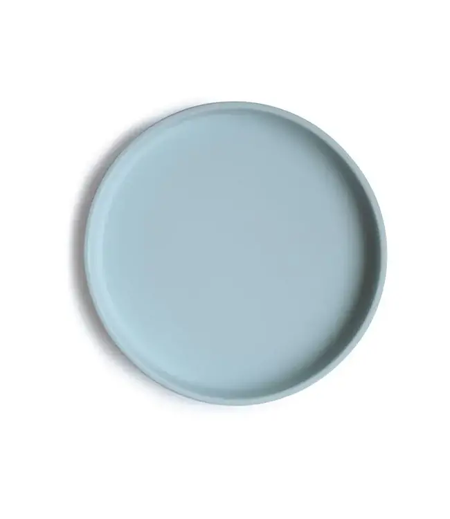 Mushie - Siliconen bord - Powder Blue