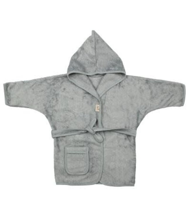 Timboo - BATH ROBE (2-4y) - MOON BLUE