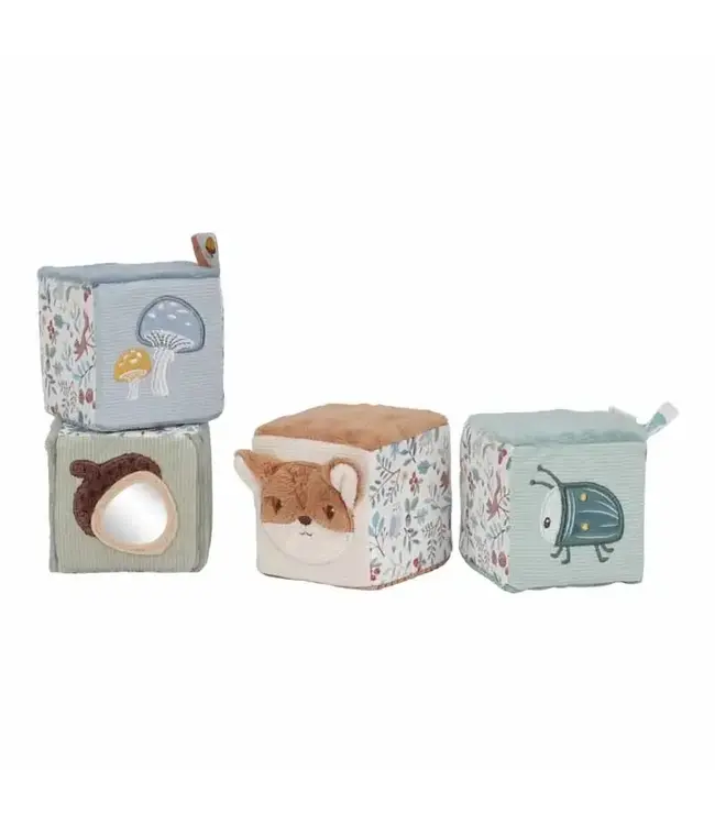 Little Dutch - Zachte blokkenset - Forest Friends
