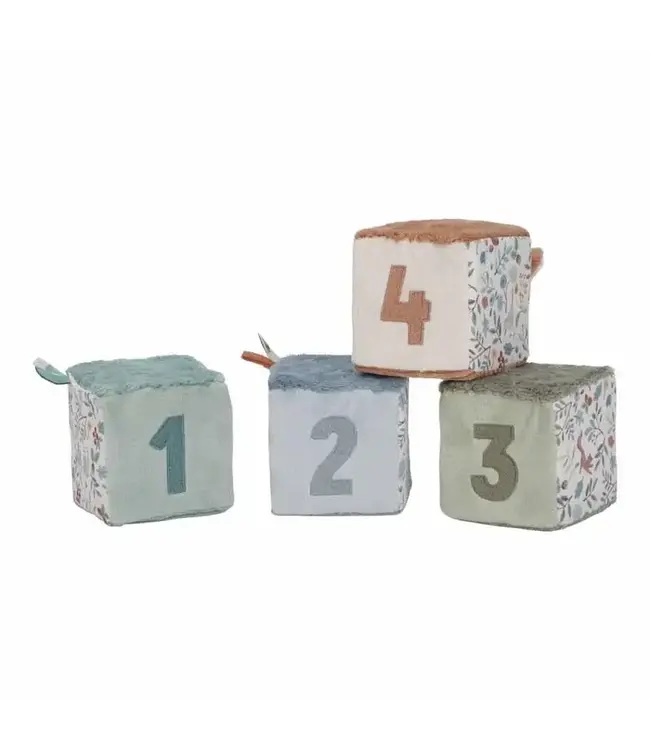 Little Dutch - Zachte blokkenset - Forest Friends