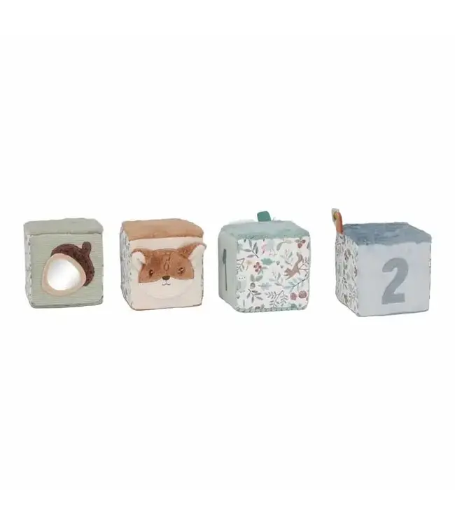 Little Dutch - Zachte blokkenset - Forest Friends