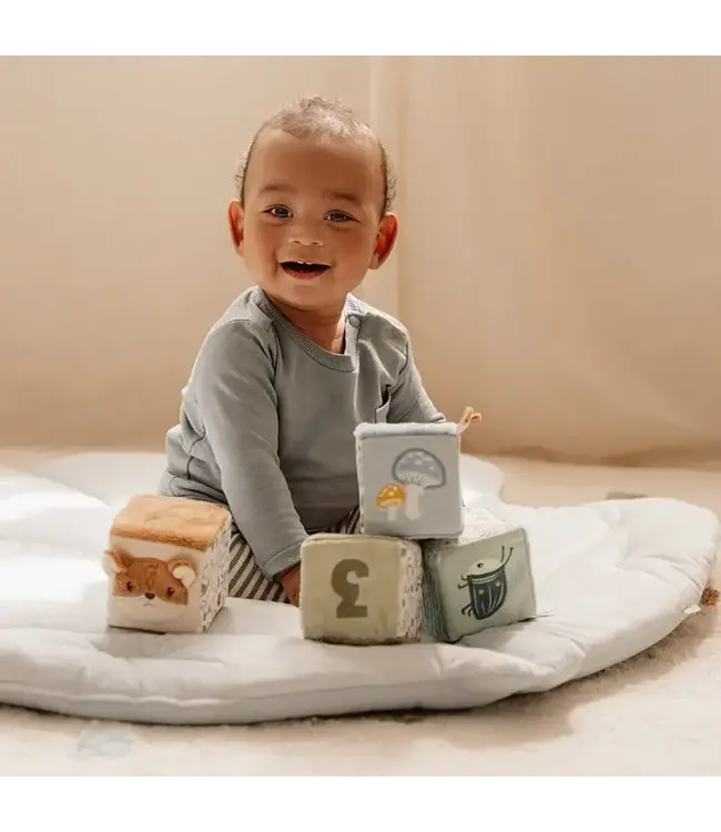 Little Dutch - Zachte blokkenset - Forest Friends