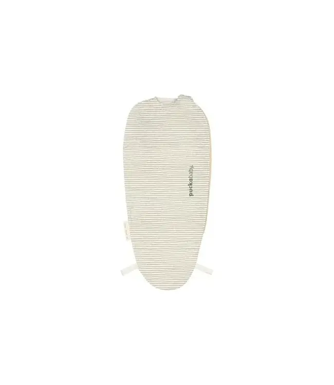 Puckababy The Original - Piep - 0/3 M - Cotton - Green stripes