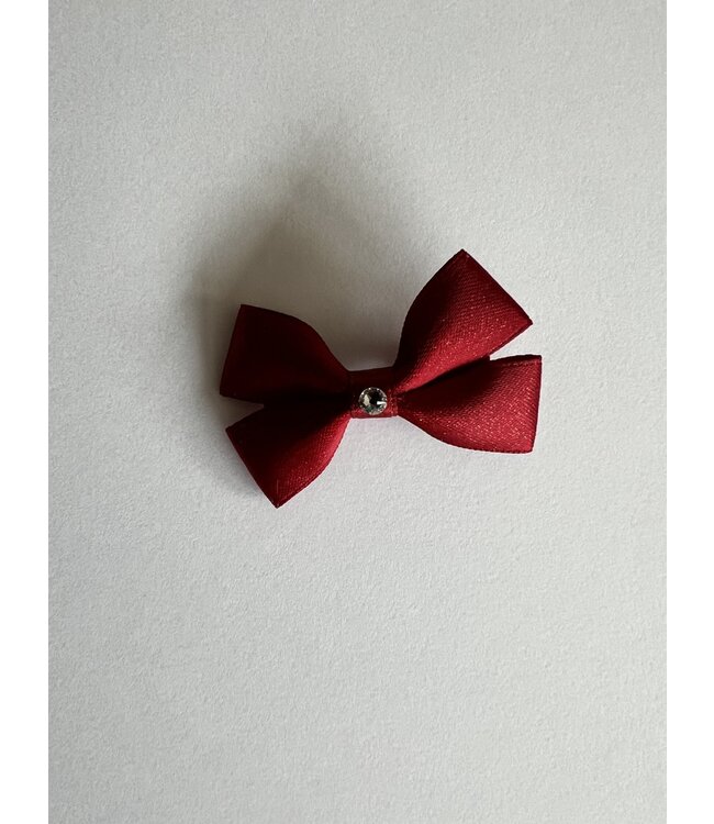 Prinsessefin - Amalia bow Scarlet