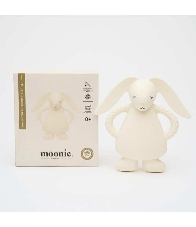 Moonie Moonie - Teether Bunny cream