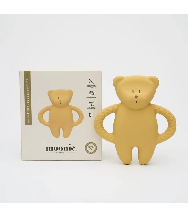 Moonie - Teether Bear honey natur