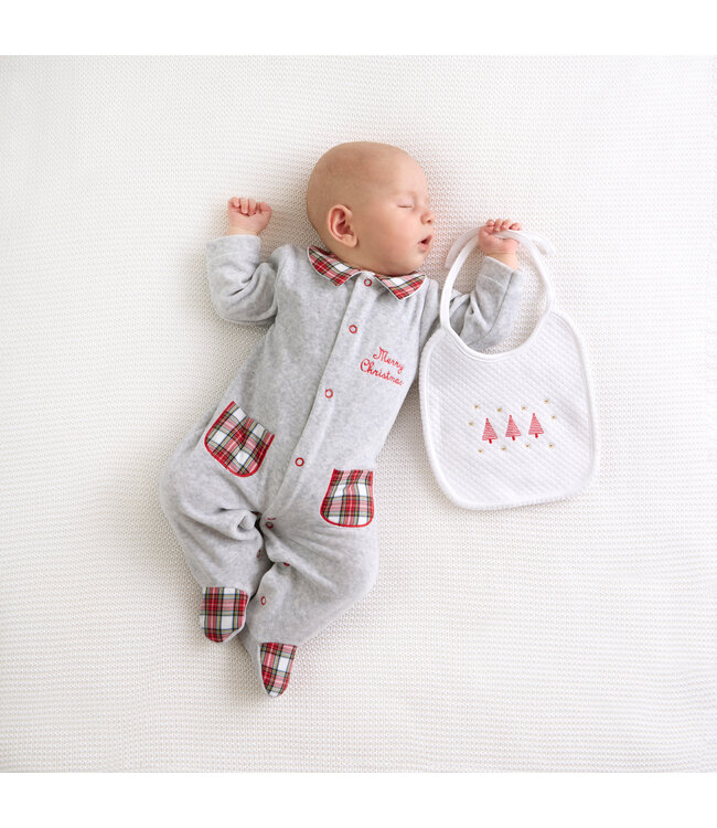 Living Nature - slab wit 3 kerstbomen