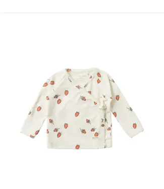 Your Wishes Your wishes - Strawberry wrapcuff cardigan