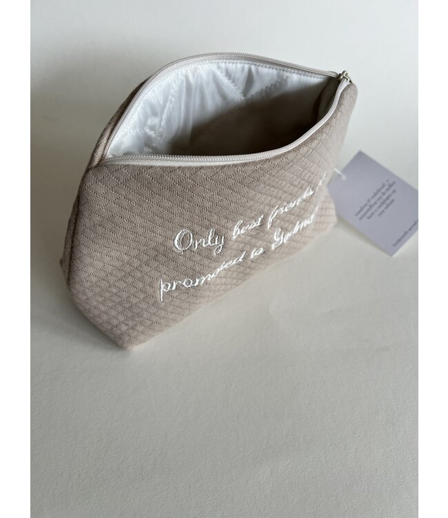 Maison Naline - Toilettas  Small 'Only best friends get promoted to Godmother'