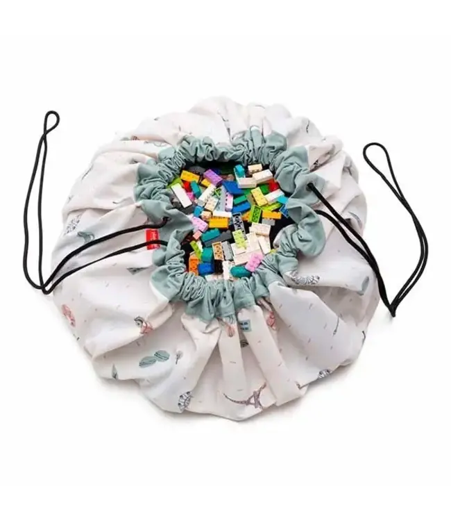 Play & Go - Noomad Paris map Speeltapijt/Opbergzak  - 140 cm