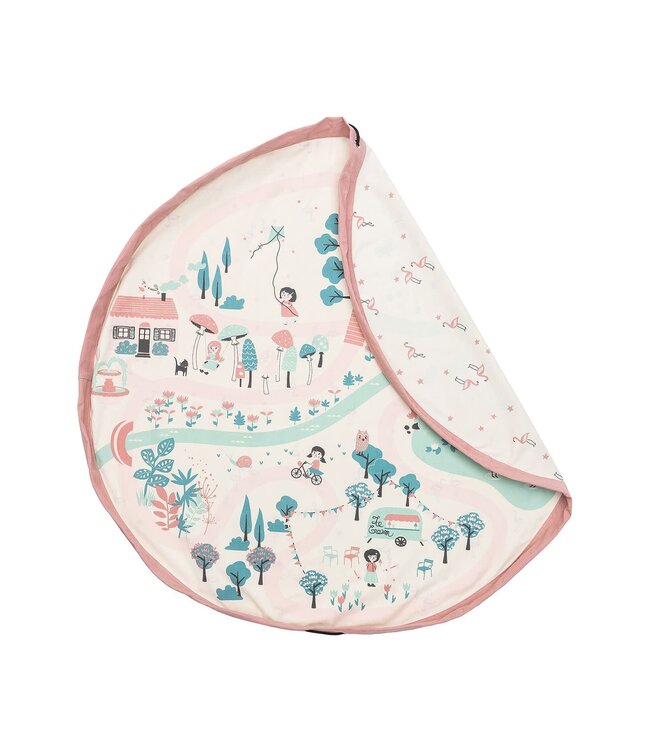 Play & Go - Noomad Walk in a Park Speeltapijt/Opbergzak  - 140 cm