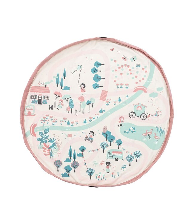 Play & Go - Noomad Walk in a Park Speeltapijt/Opbergzak  - 140 cm