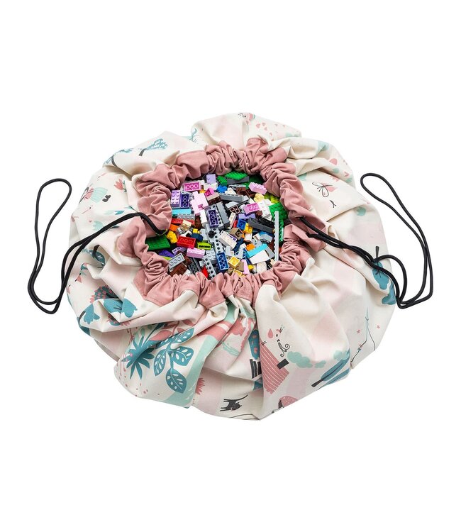 Play & Go - Noomad Walk in a Park Speeltapijt/Opbergzak  - 140 cm