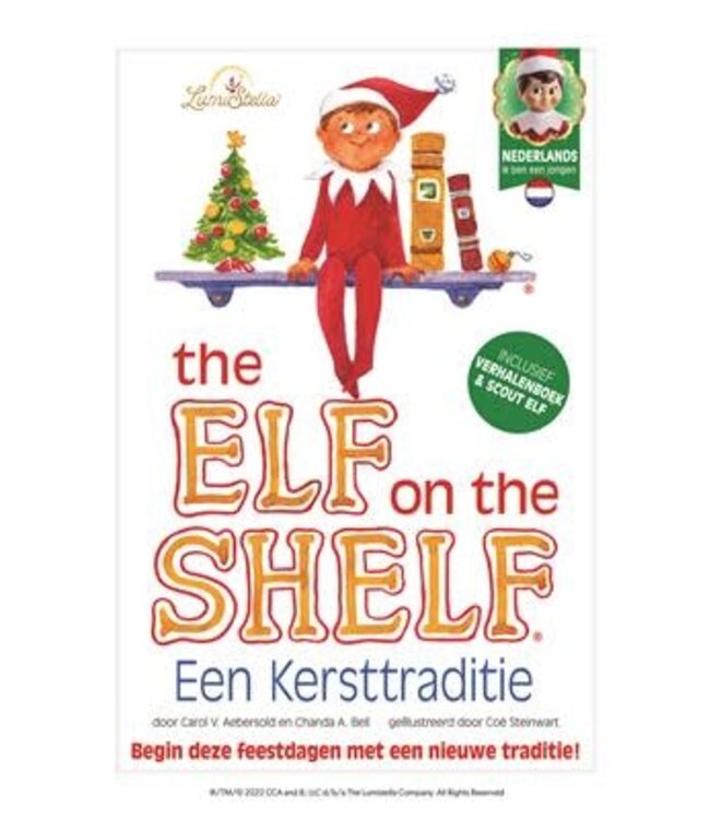 The Elf on the Shelf - Cadeau set JONGEN Nederlandstalig