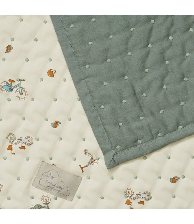 Cam Cam Copenhagen - Newborn blanket Bicycles