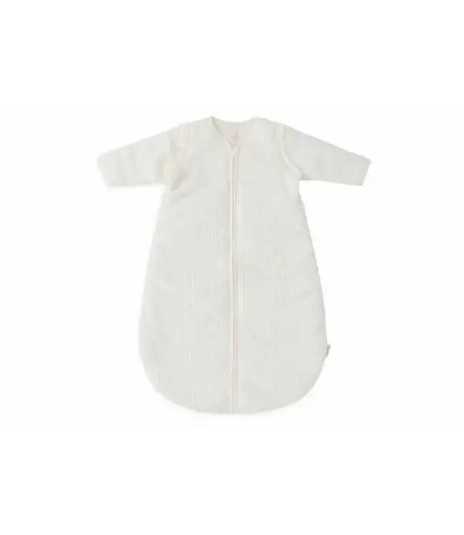 Jollein - Slaapzak met afritsbare mouwen Rond Rib Ivory
