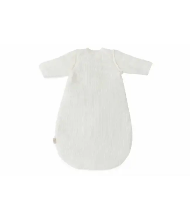 Jollein - Slaapzak met afritsbare mouwen Rond Rib Ivory