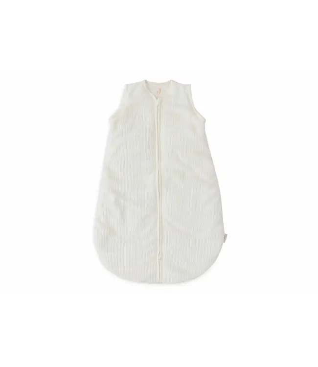 Jollein - Slaapzak met afritsbare mouwen Rond Rib Ivory
