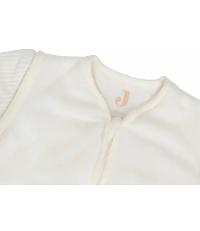Jollein - Slaapzak met afritsbare mouwen Rond Rib Ivory