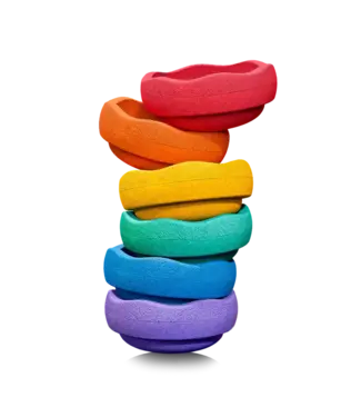 Stapelstein Stapelstein - Original Mini Rainbow Classic