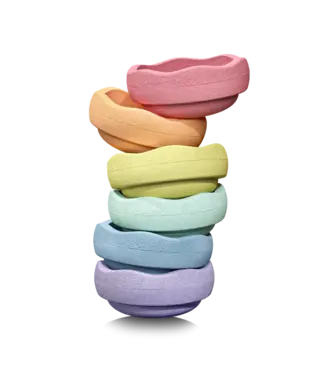 Stapelstein Stapelstein - Original Mini Rainbow Pastel