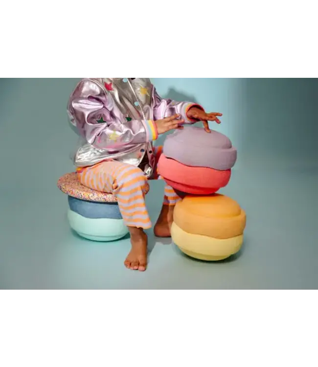 Stapelstein - Super Confetti Rainbow set Pastel