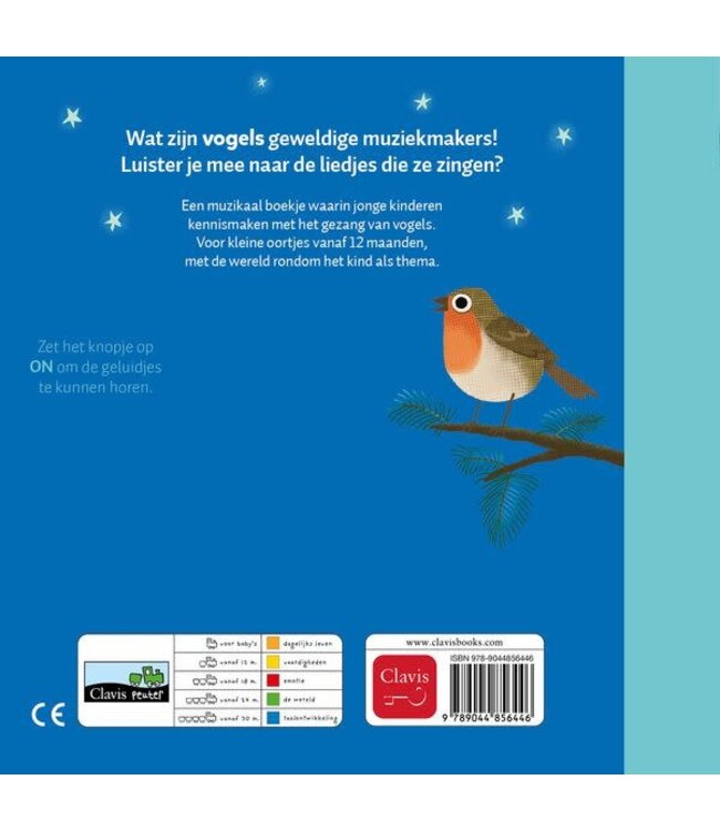 Clavis - Geluidenboekje Vogels
