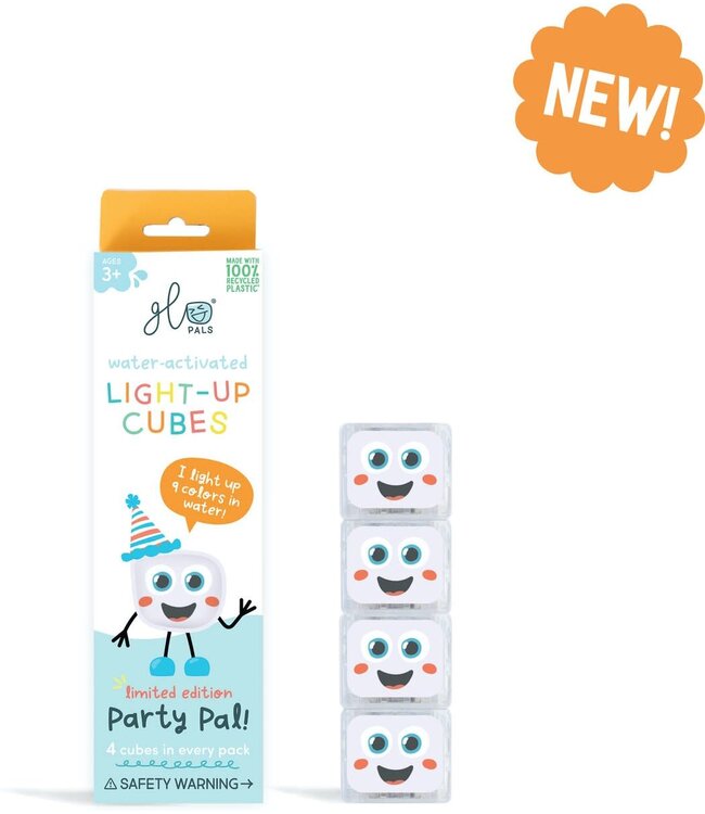 Glo Pals - light up cubes 4-pc Party
