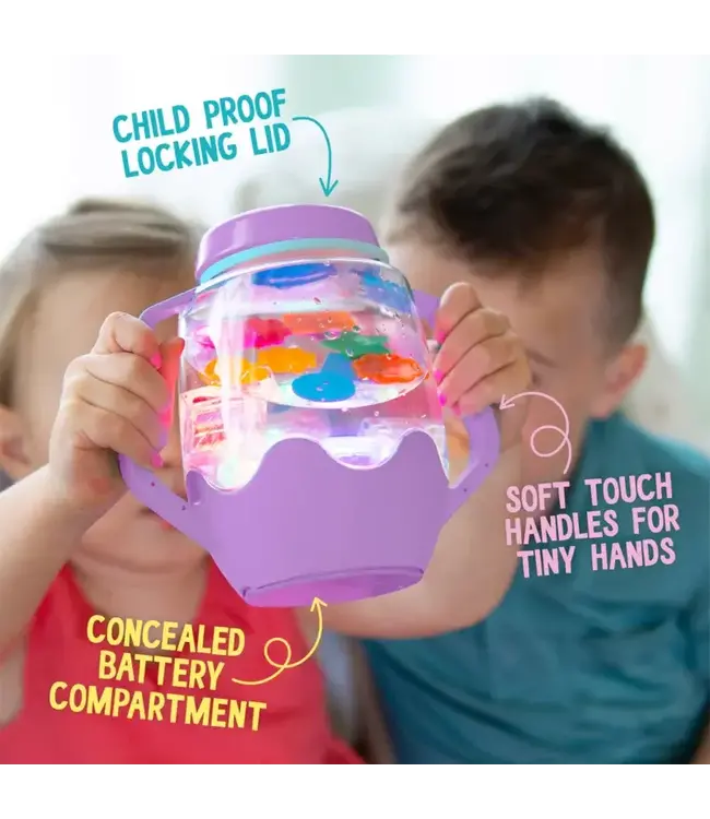 Glo Pals - Sensory play cup Coral