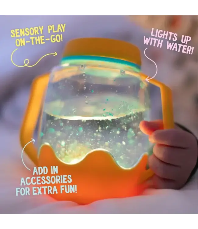 Glo Pals - Sensory play cup Coral