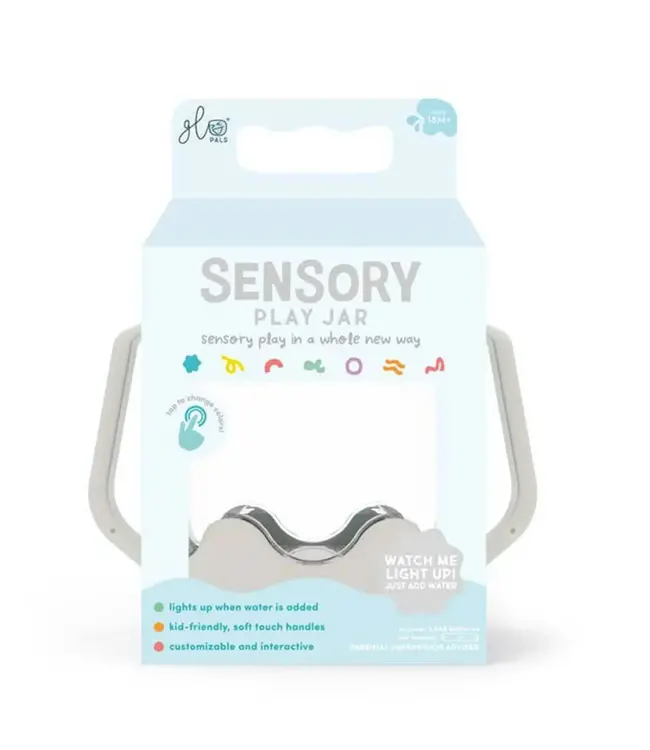 Glo Pals - Sensory play cup Cloud grey