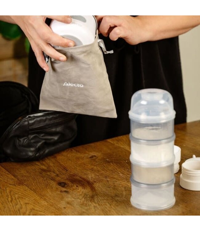 Alecto - Milk powder formula dispenser grijs