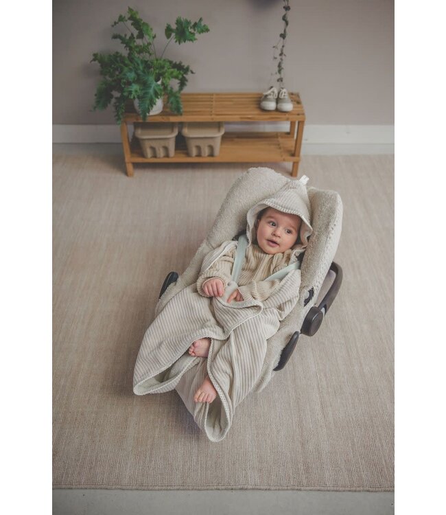 Koeka - Omslagdoek teddy Vik Sand