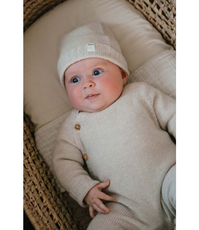 Koeka - Baby kledingset Beja wool warm white 62/68