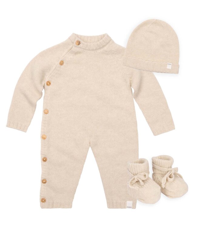 Koeka - Baby kledingset Beja wool warm white 62/68