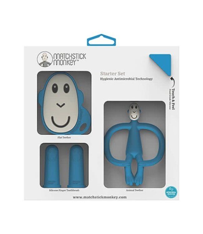 Philips-Avent Matchstick Monkey Starter Set - Blauw