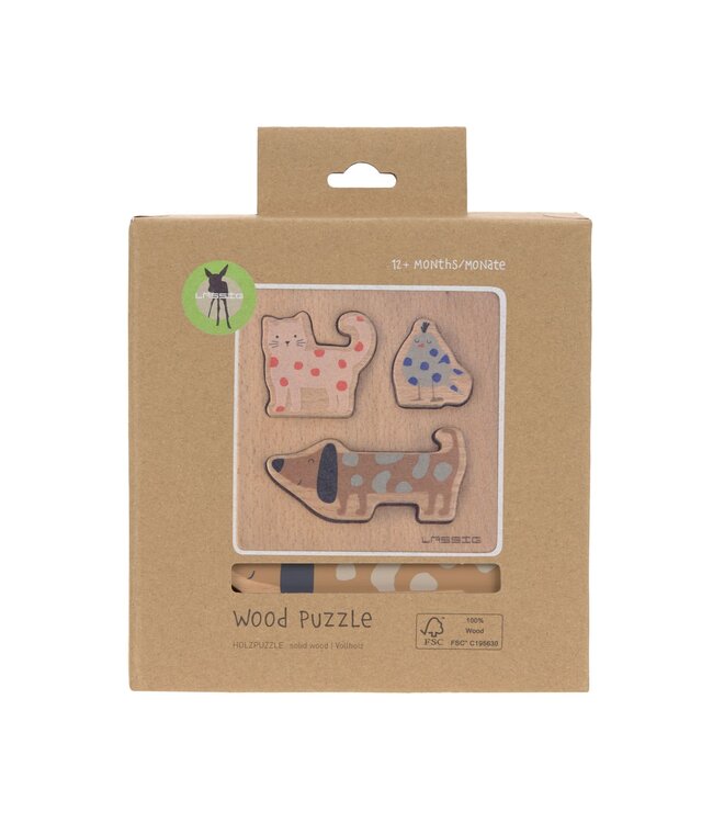 Lassig - Puzzle wood Little Mateys 100%FSC